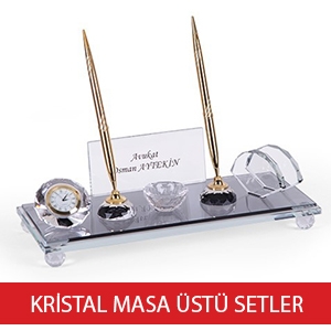 KRİSTAL MASA ÜSTÜ SETLER