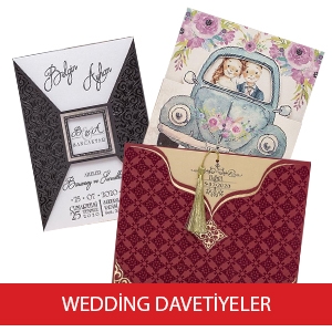 WEDDİNG DAVETİYELER