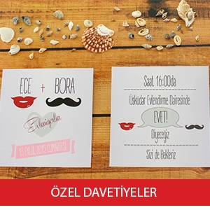 ÖZEL DAVETİYELER