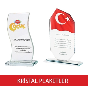 KRİSTAL PLAKETLER